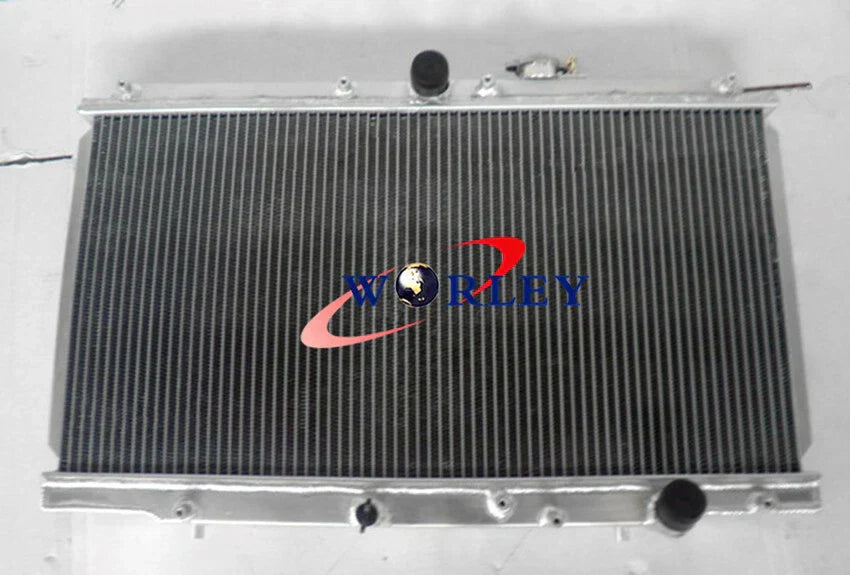 Aluminum Radiator & Fans for Honda Prelude 2.2L, Accord CD (1993-2001)