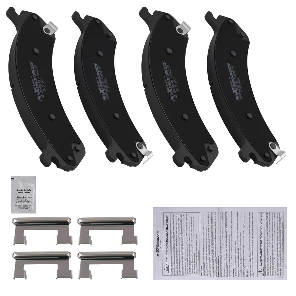 Front Ceramic Brake Pads Kit D784 for Cadillac DeVille DTS (2000–2011)