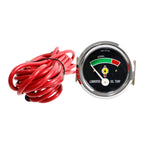 Oil Temperature Gauge 52mm for Cars Vans Trucks (12V-24V) Red Line 4.5m Cable