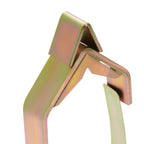 Set of 5 Zinc-Plated 3-Inch Cable Rollers for Universal Applications