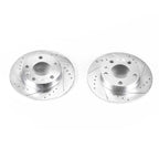 Set of 2 Powerstop Brake Discs for Audi A4 Quattro (2002–2005)