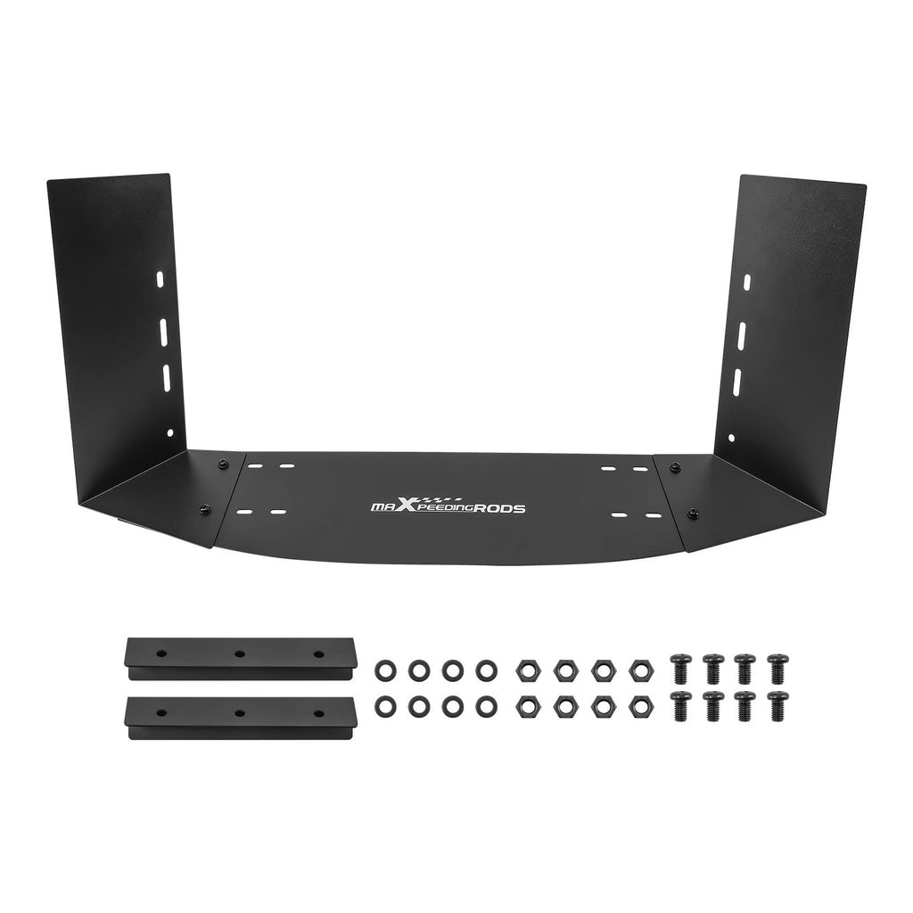 Aluminum Intercooler Air Guide Deflector 600x300mm w/ Hardware Kit