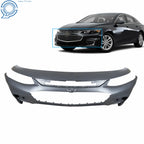 Primered Front Bumper Cover for Chevy Malibu (2016–2018)