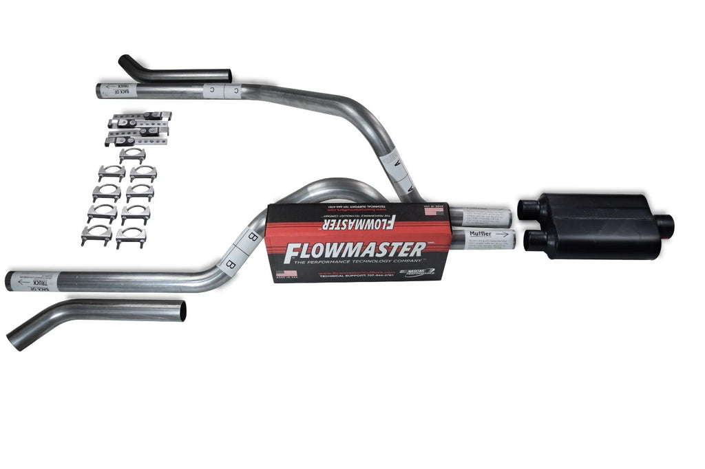 2.5" Dual Exhaust Kit for Dodge Dakota (1987–1996) Flowmaster Super 44