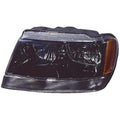 Replacement Clear/Smoked Passenger Side Front Head Light Assembly