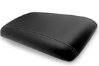 Leather Console Lid Armrest Cover for Ford Expedition (2003–2006) Gray Stitch