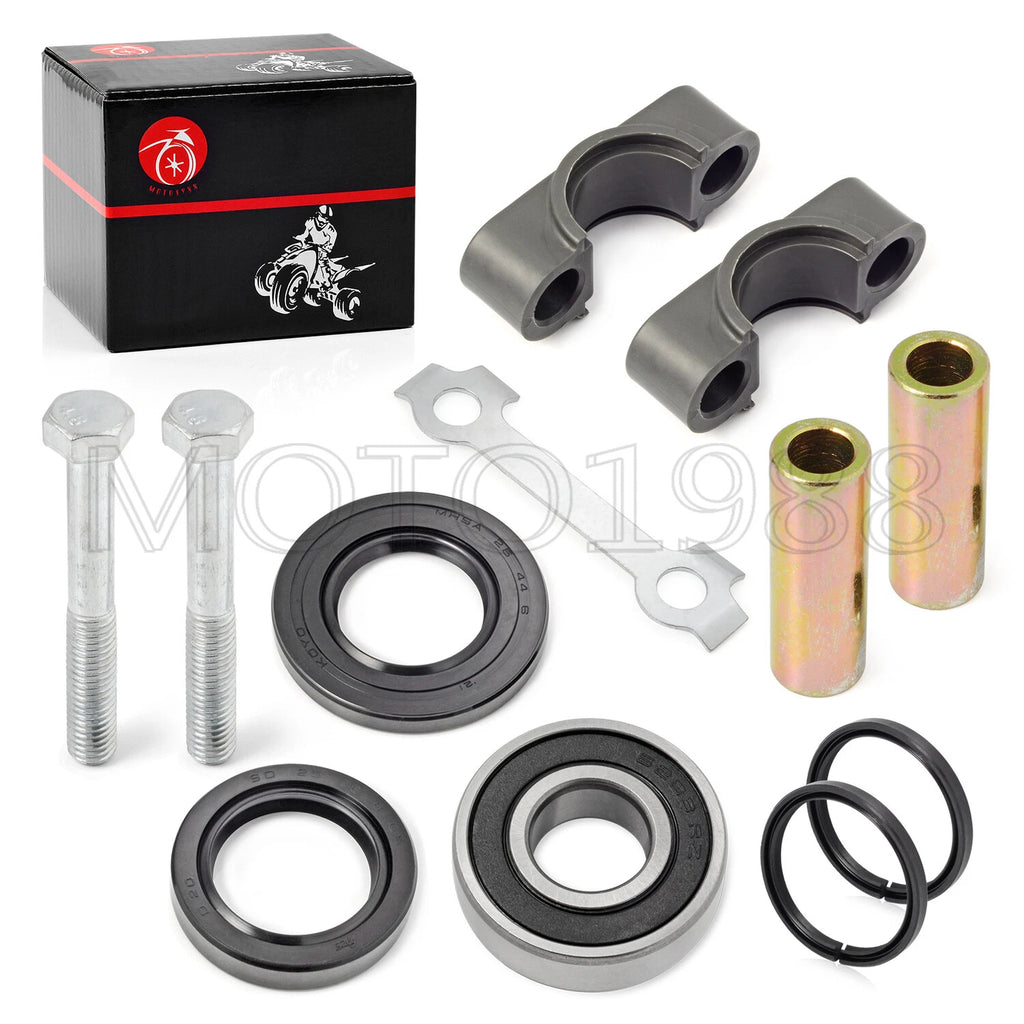 Steering Stem Bushing Bearing Seal Rebuild Kit for Yamaha Timberwolf 250 (1992–1998)