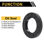 Set of 5 Oil Seal Rotary Shaft Seal NBR Rubber 45x75x10mm