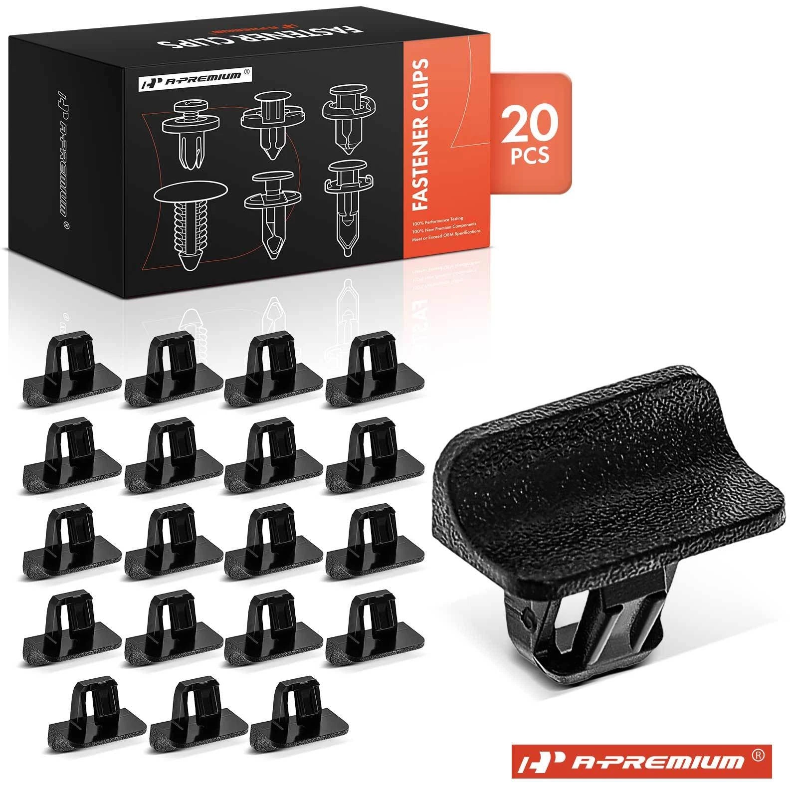 20Pcs 11mm Nylon Bumper Moulding Clips for Chevy Cadillac