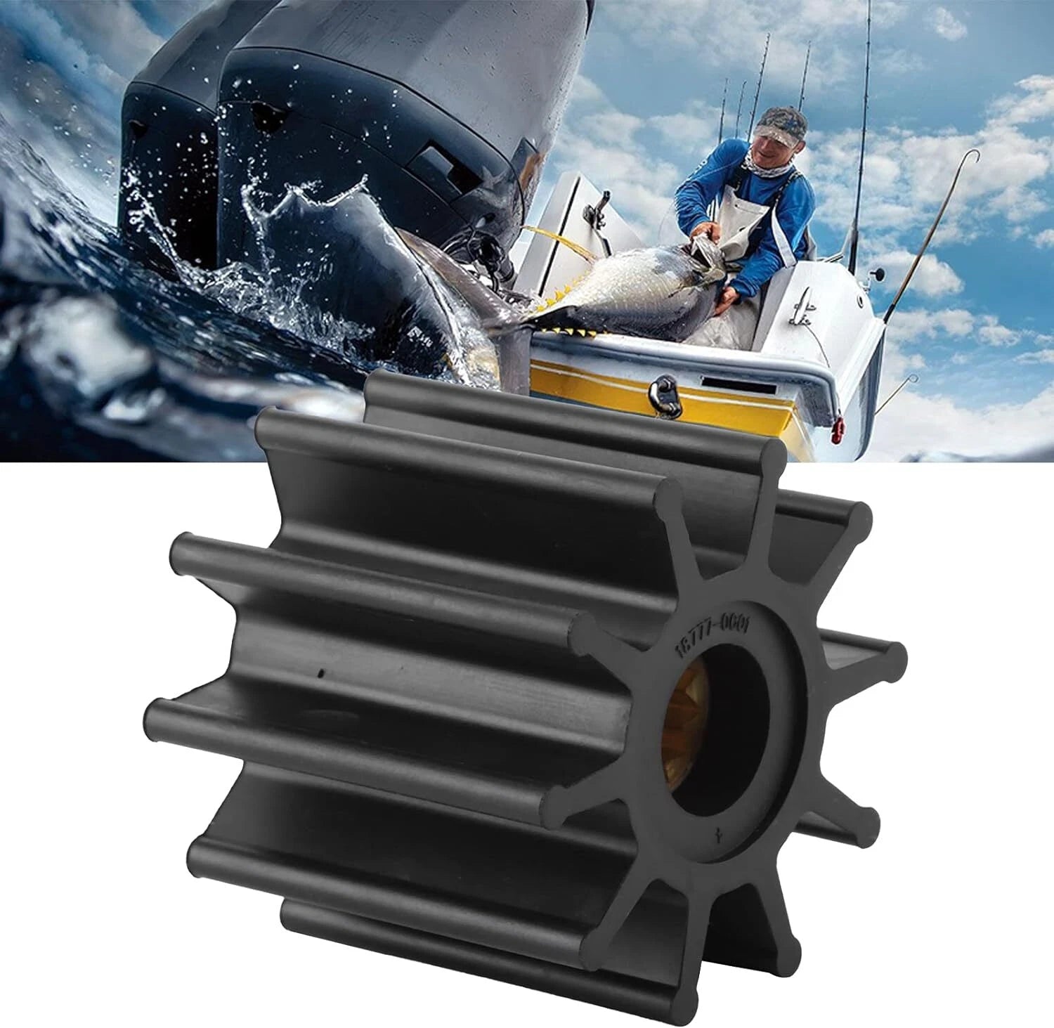 Water Pump Impeller for GM 454 (FLAGSHIP USA) (1970–1995)