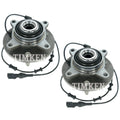 Set of 2 Front Timken Wheel Bearing and Hub Assemblies for Ford Lincoln 4WD