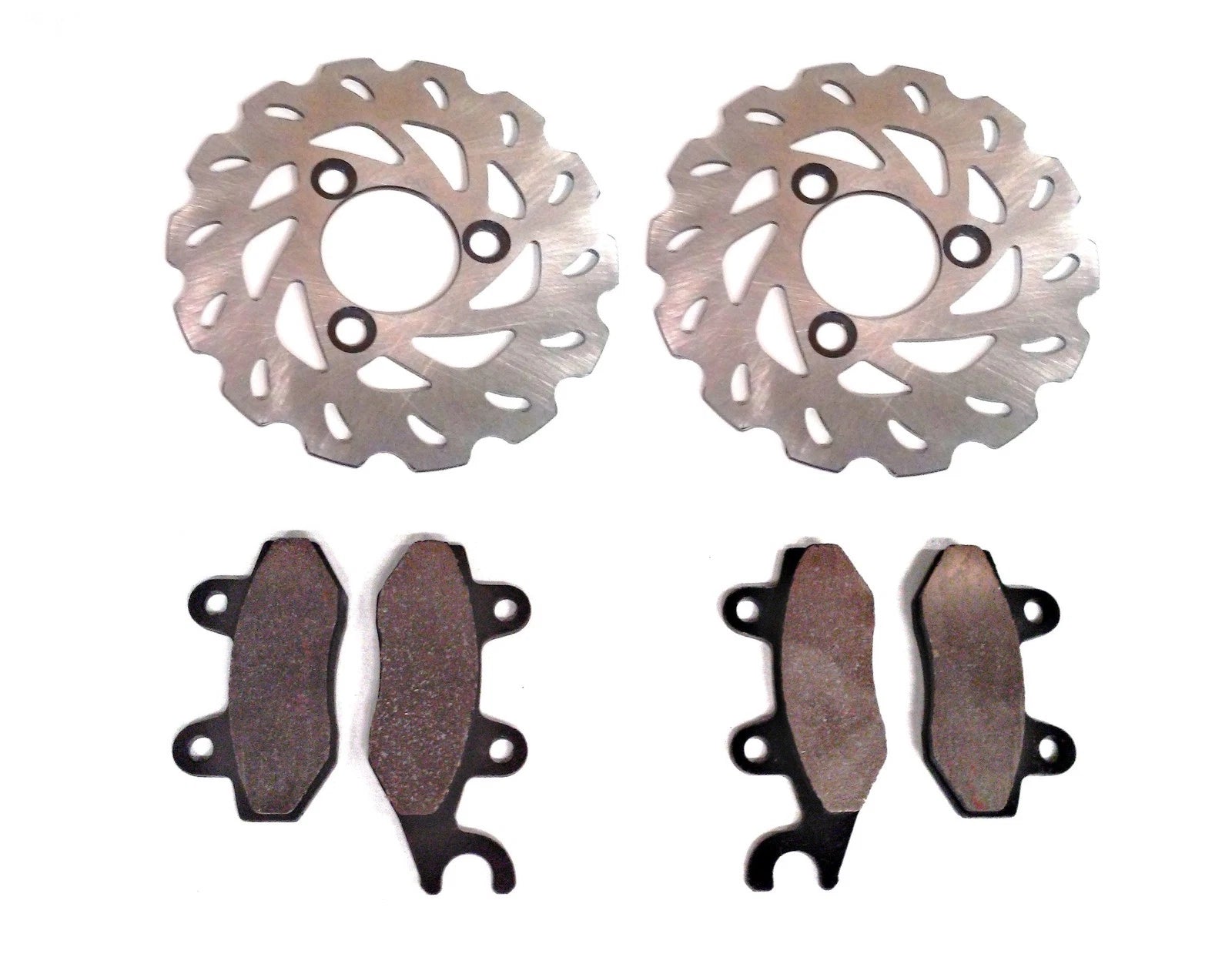 Front Brake Rotors with Pads for Suzuki (59211-45G00)