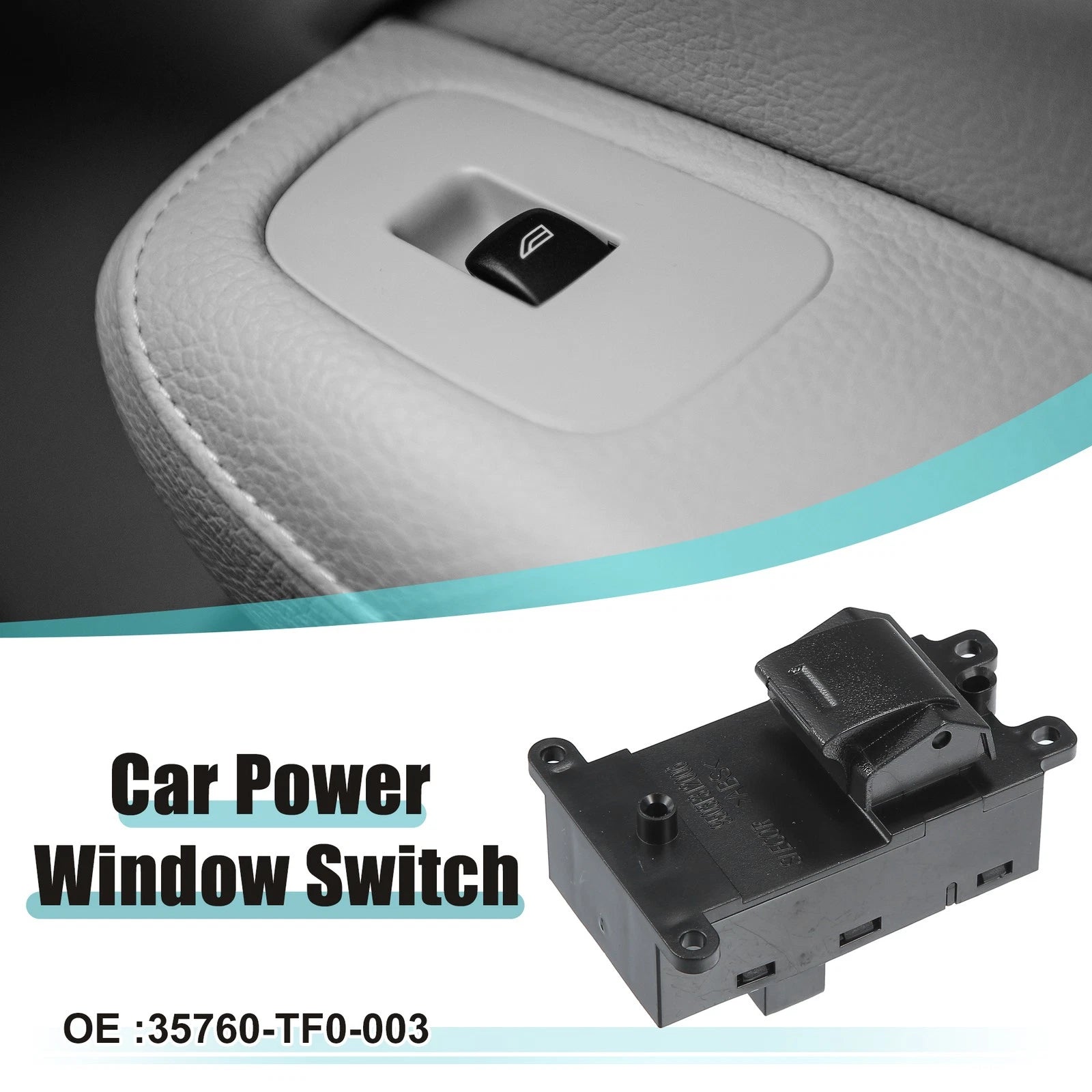 Passenger Side Power Window Switch for Honda Civic (2012–2015) 35760-TF0-00