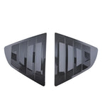 Carbon Fiber Look Quarter Window Louvers for Toyota Camry (2018–2024)