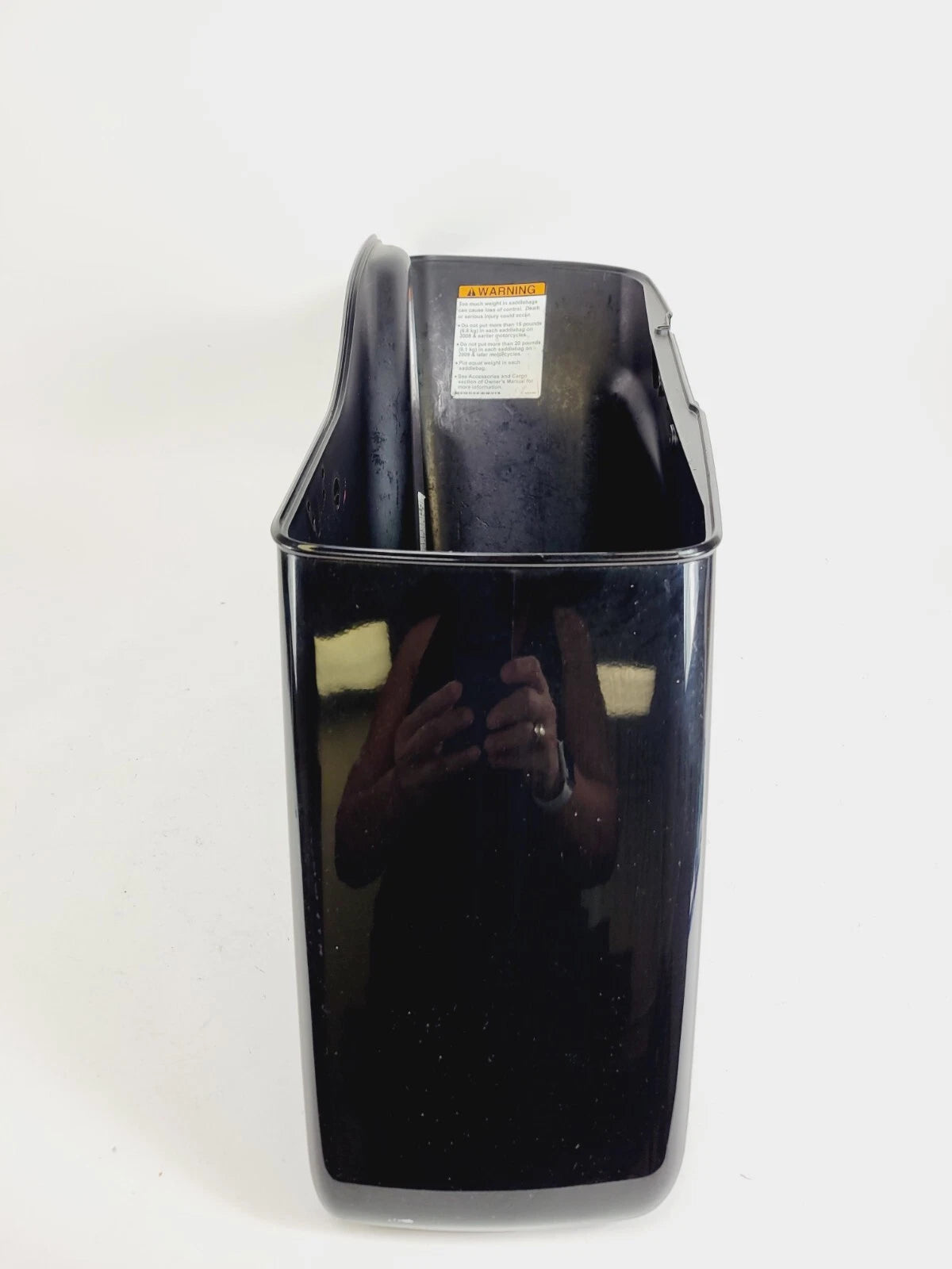 OEM Saddlebag Right for Harley Street Glide (2014–2023) Vivid Black, Pinstripe
