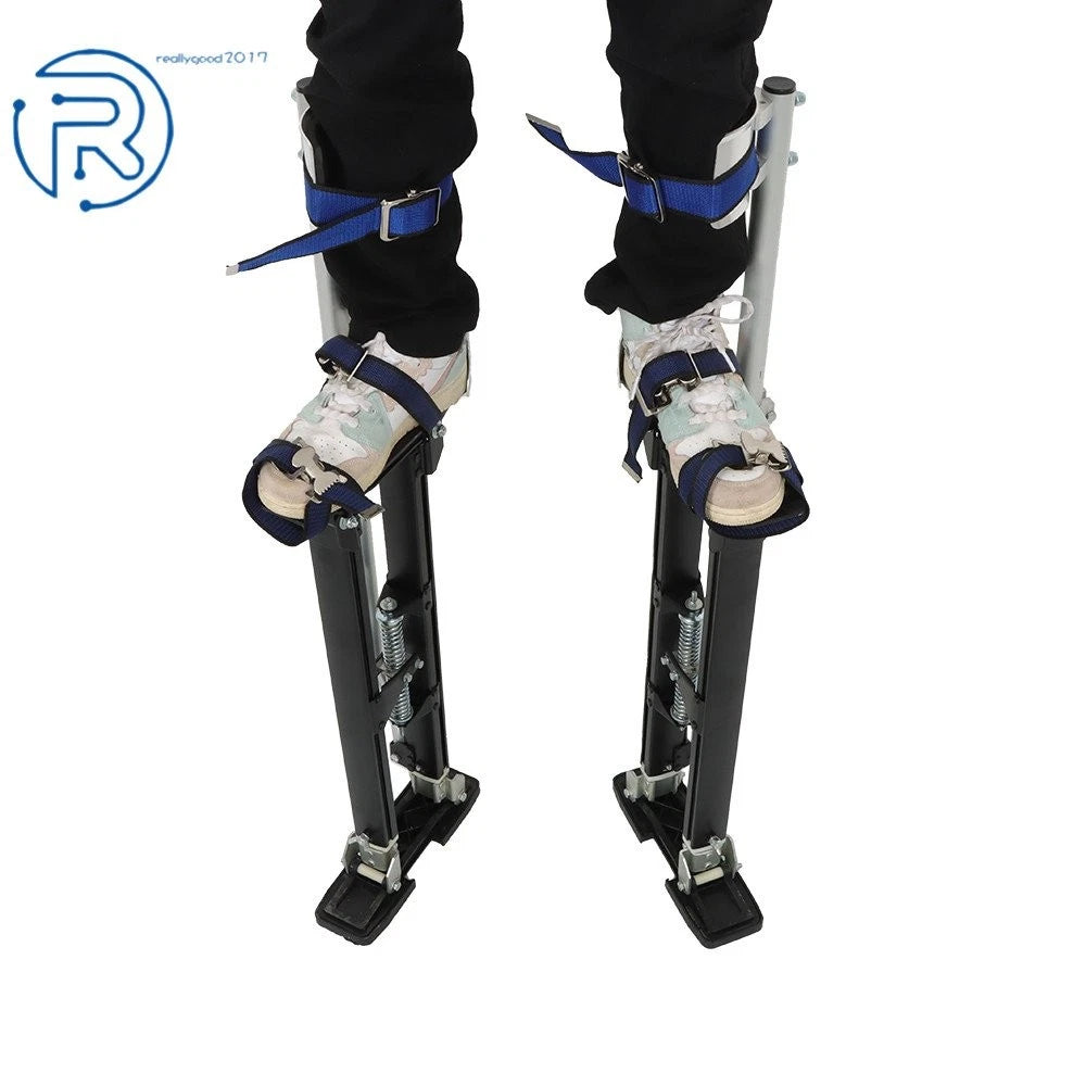24" Black Drywall Stilts for Sheetrock Painting (1120)