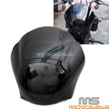 Headlight Fairing Windshield w/ 42-50mm Mount Clamp for Harley XL