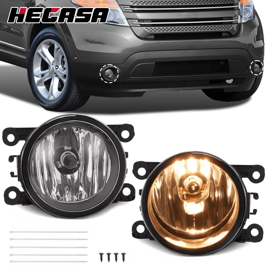 Fog Lights for Ford Explorer (2011–2015) - Driving Bumper Lamps Pair