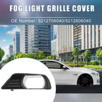 Set of 2 Fog Light Grille Covers for Toyota (NO.5212706040/5212806040)