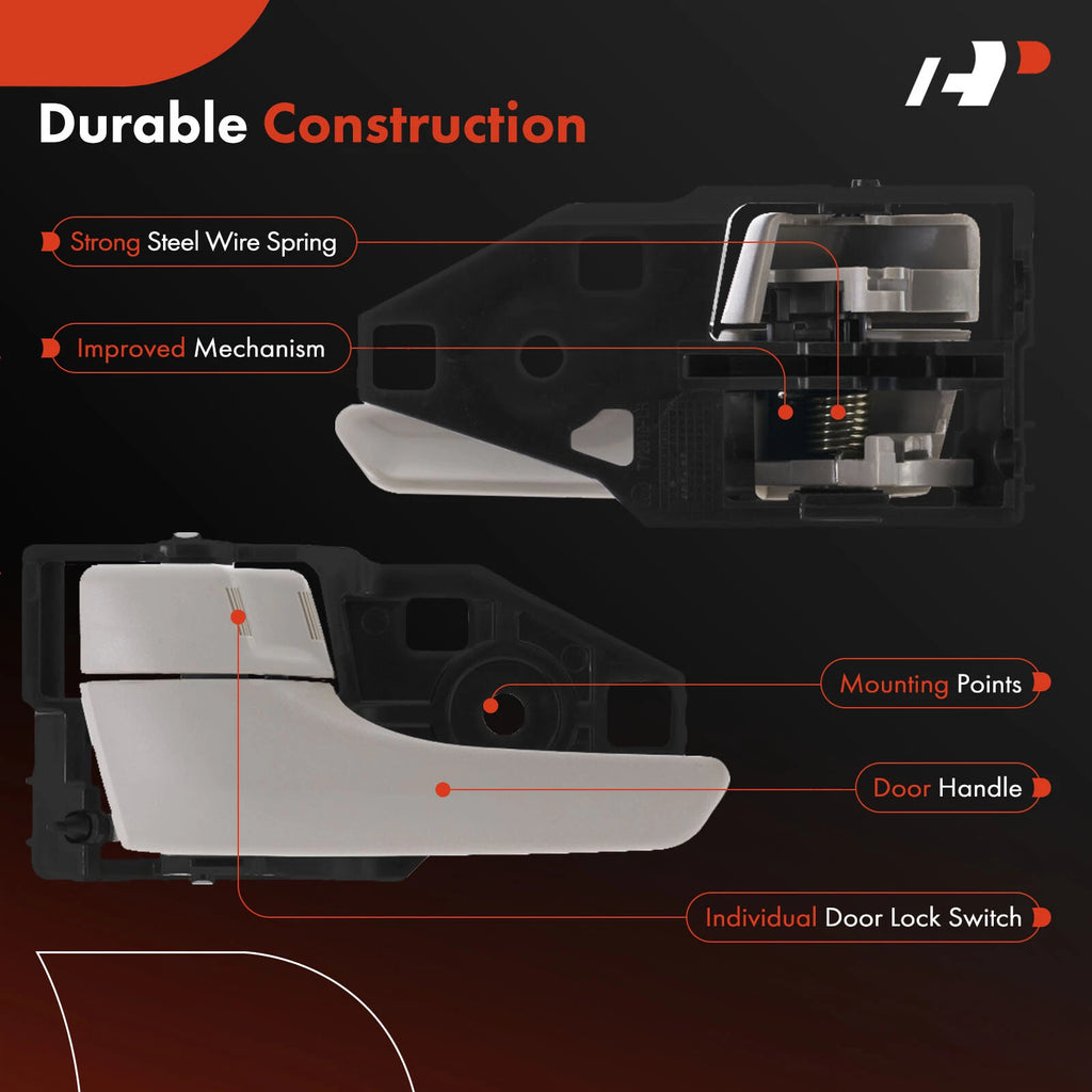 Front Left Interior Door Handle for Toyota Camry (2012â2017)