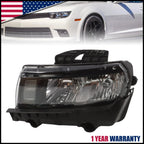 Headlight Halogen Driver Side for Chevrolet Camaro (2014–2015)