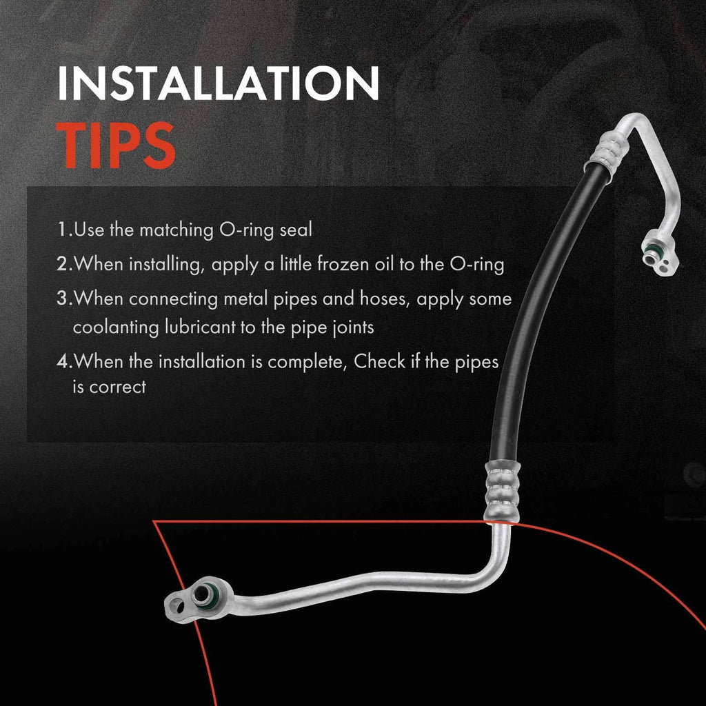 A/C Suction Line for Kia Spectra, Sephia (2001-2004)