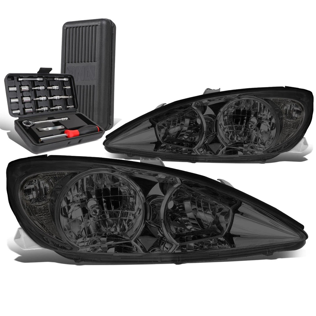 Smoked Housing Clear Signal Headlights for Toyota Camry XV30 (2002–2004)