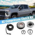 AC Compressor Clutch Kit for Chevrolet Silverado 2500HD (2002–2013) 8 Cyl 6.6L