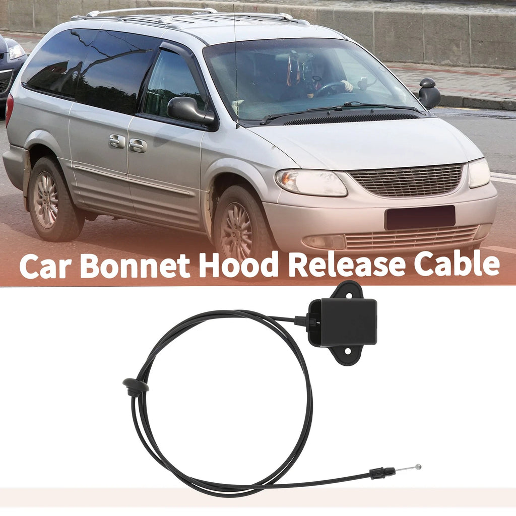 Hood Latch Release Cable 912-076 for Chrysler Town & Country, Dodge Caravan 