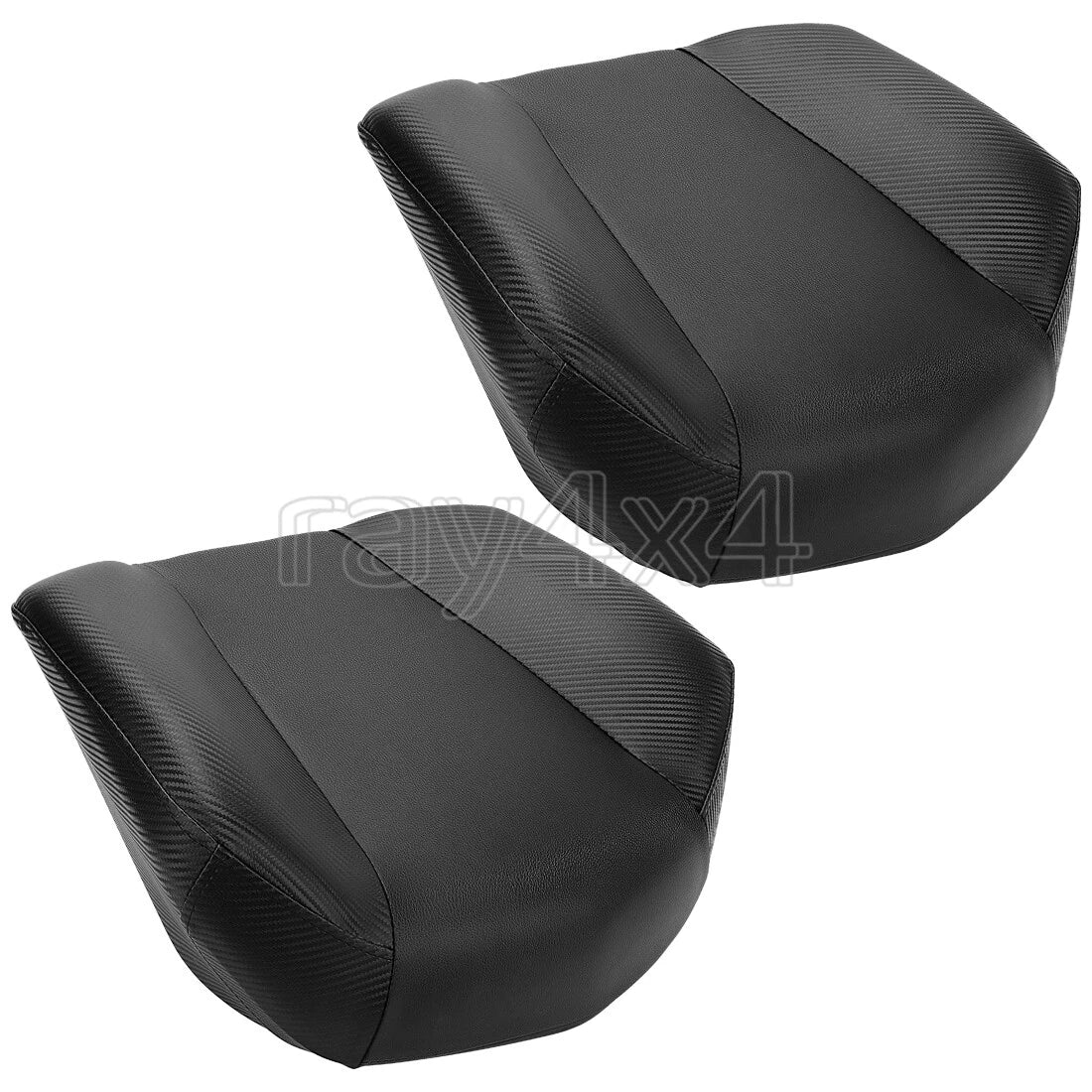 2X Black Base Bottom Seat Assembly for Polaris RZR S 800 EFI/RZR 800 EFI (2010–2014)