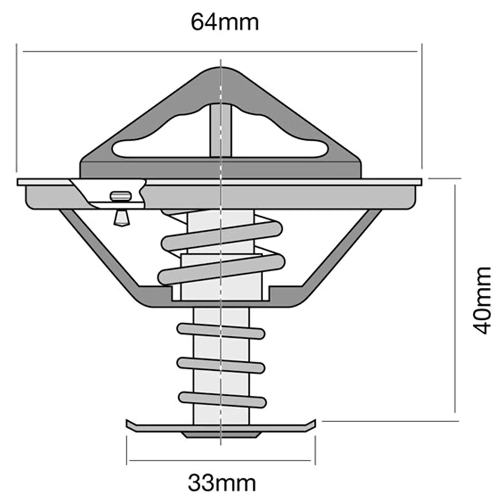Tridon High Flow Thermostat for Landcruiser 70 Series