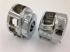 Chrome Switch Housing Cover for Suzuki GSX-R600, GSX-R750, GSX-R1000, Hayabusa (2000–2023)