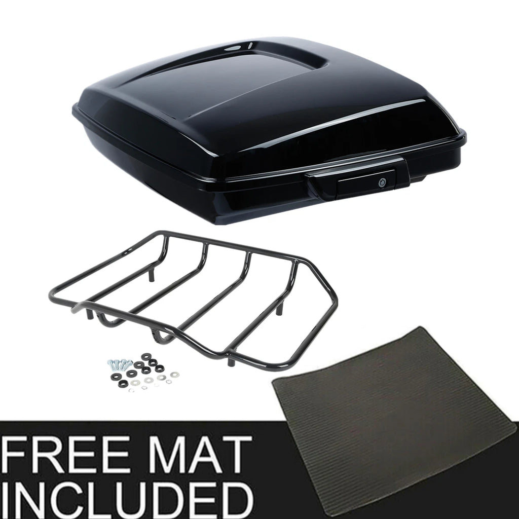 Razor Trunk Luggage Rack for Harley Road Glide King (2014–Present) Black