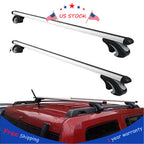 Set of 2 Roof Rack Cross Bars for Car Top Cargo Luggage (53")