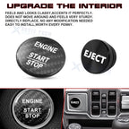 Engine Start and Cigarette Lighter Eject Button Trim for Mercedes B C (2000-2024)