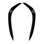 2X Front Bumper Under Lip Splitter Spoiler for Mercedes Benz C-Class (2022–2023)