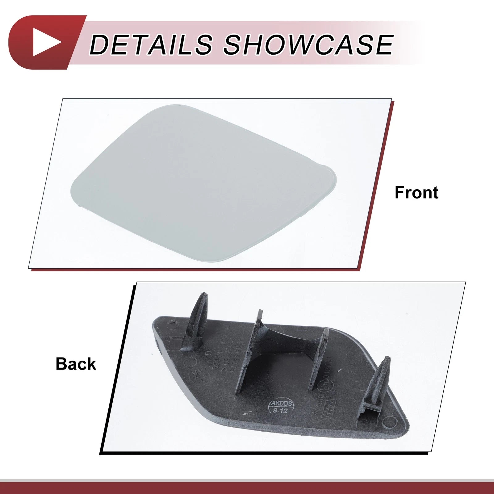Front Left Washer Nozzle Cover Cap for Audi A6 (2009–2010) 1 Pcs