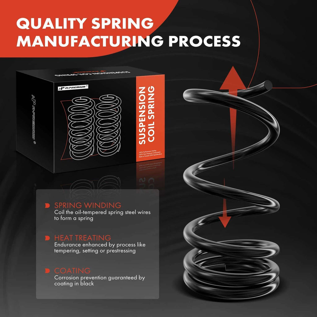 2X Front Coil Springs for Chevrolet Impala (1975-1981)