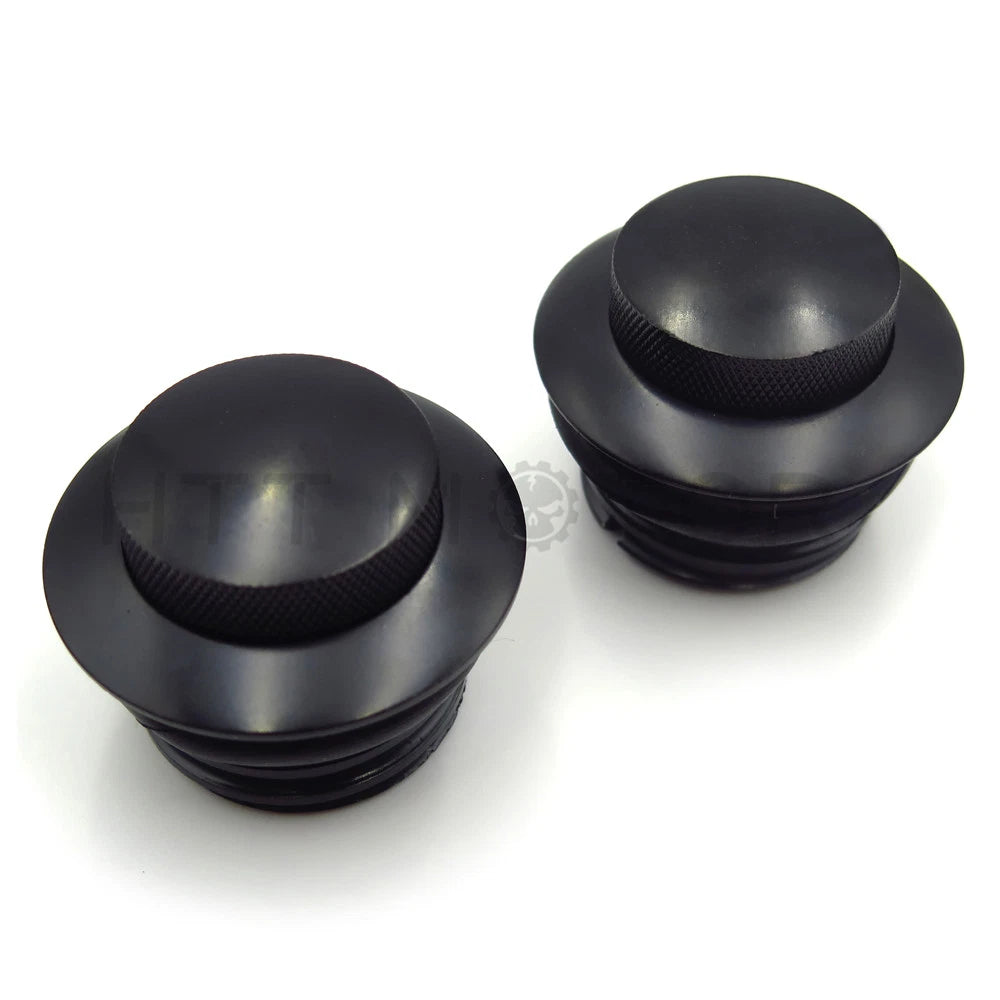 Pop Up Vented Fuel Tank Cap Set for Harley (1982–2010)