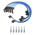 NGK Wire Set & 6 V-Power Spark Plugs for Ford Mustang 3.8 V6 (1994–2004)