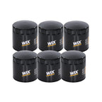 Set of 6 Engine Oil Filters for Chrysler Dodge Jeep Ram (Spin-On)
