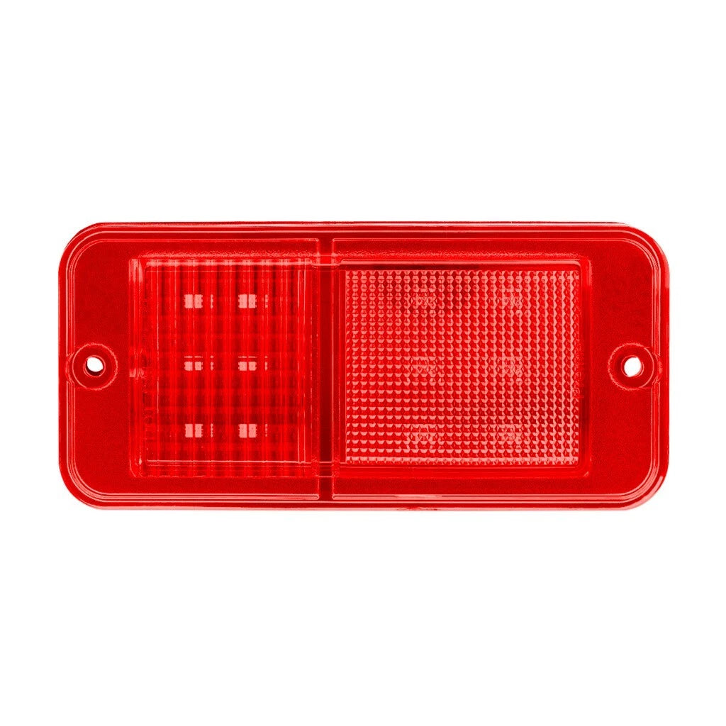 Front Red LED Side Marker Lights Pair for 1968–1972 Chevy GMC Truck