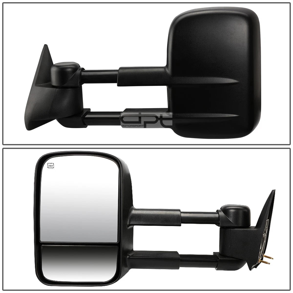 Pair Powered Heated Towing Mirrors for Silverado Sierra (1999–2002)