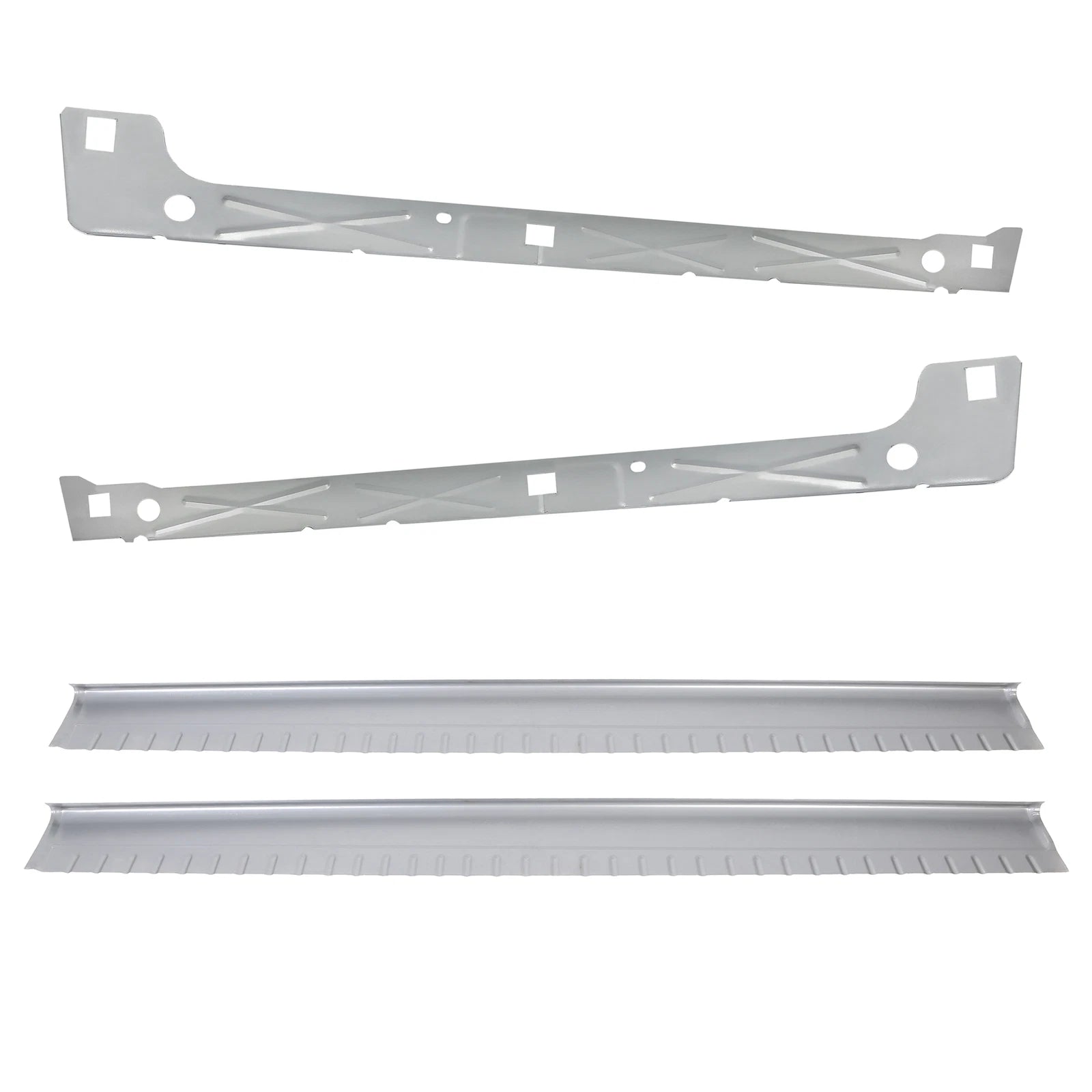 Pair of Rocker Panels for Chevy Silverado 1500 2000-2007