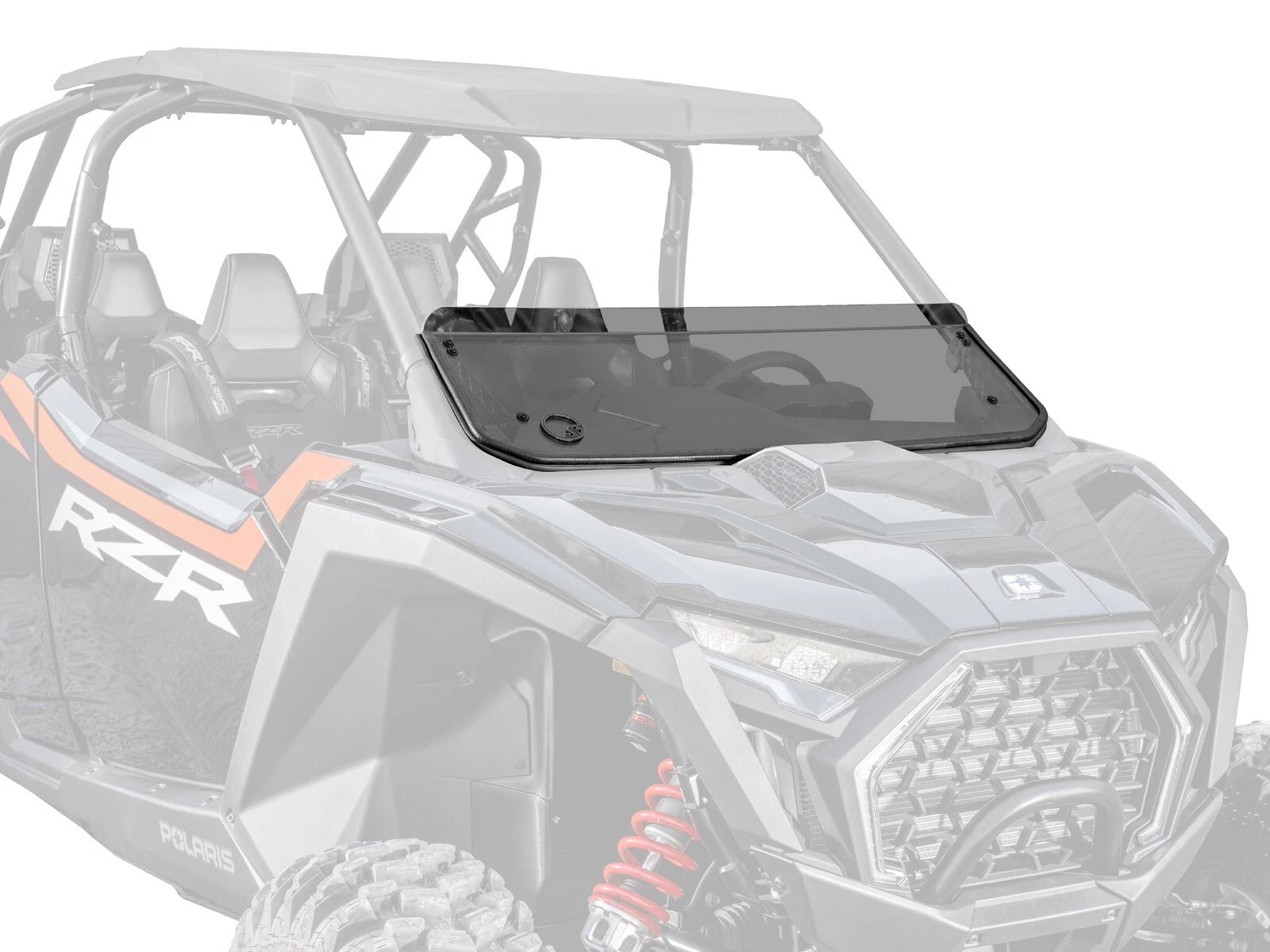 SuperATV Dark Tint Half Windshield for Polaris RZR Pro S (2025–2025)