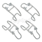 Set of 4 Air Box Clips for Polaris RZR XP Turbo XP 1000 (2014–2023) 7081872