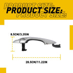 Front Left Driver Chrome Exterior Door Handle for Kia Sorento (2016–2020)