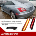 Set of 2 LED Side Bumper Marker Lights for Chrysler Crossfire (2004–2008)