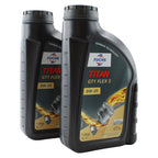 2X Fuchs TITAN GT1 FLEX 5 SAE 0W-20 Engine Oil 1L for BMW Mercedes Benz (2010–2023)