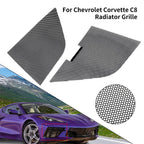 2X Front Grill Covers for Corvette C8 (2020–2024) - Radiator Guards, Steel